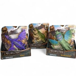 How to Train Your Dragon Rumblehorn, Skrill and Gronckle 3 pack